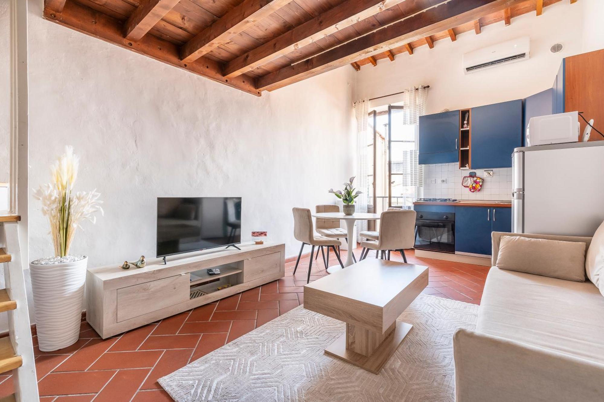 Piazza Santo Spirito Appartamento Con 2 Camere Matrimoniali Florens Exteriör bild